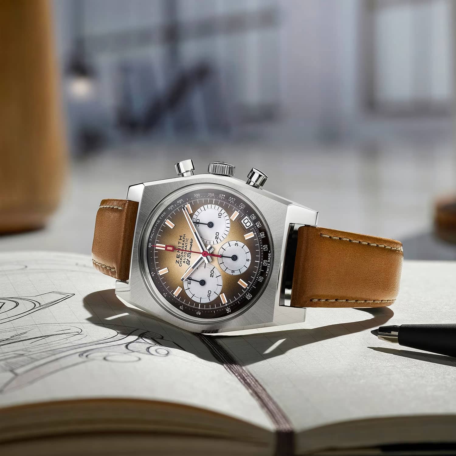 นาฬิกา Chronomaster Revival A385 El Primero 400 ขนาด 37 มม. - Image 2